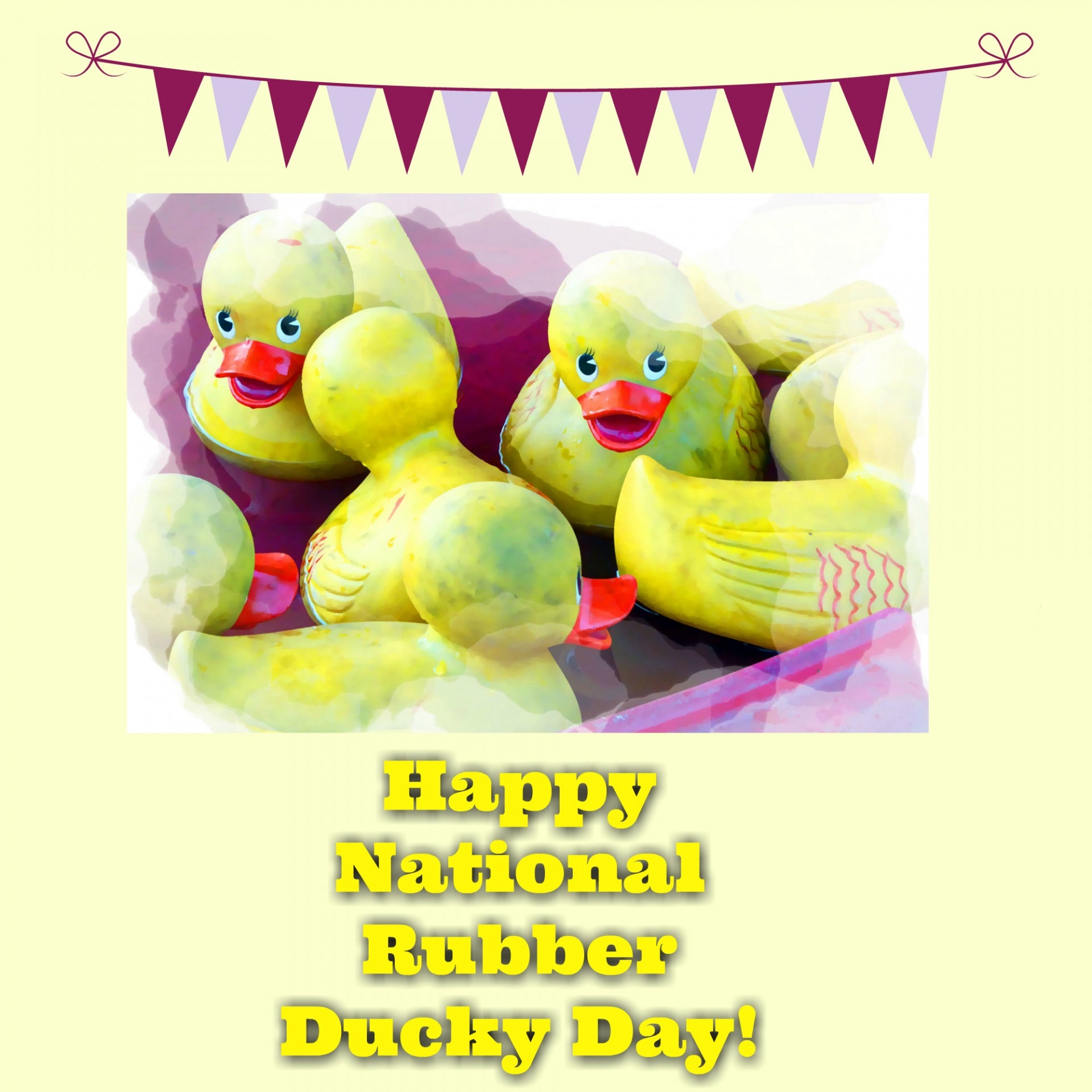 NATIONAL RUBBER DUCKY DAY - January 13 - National Day Calendar