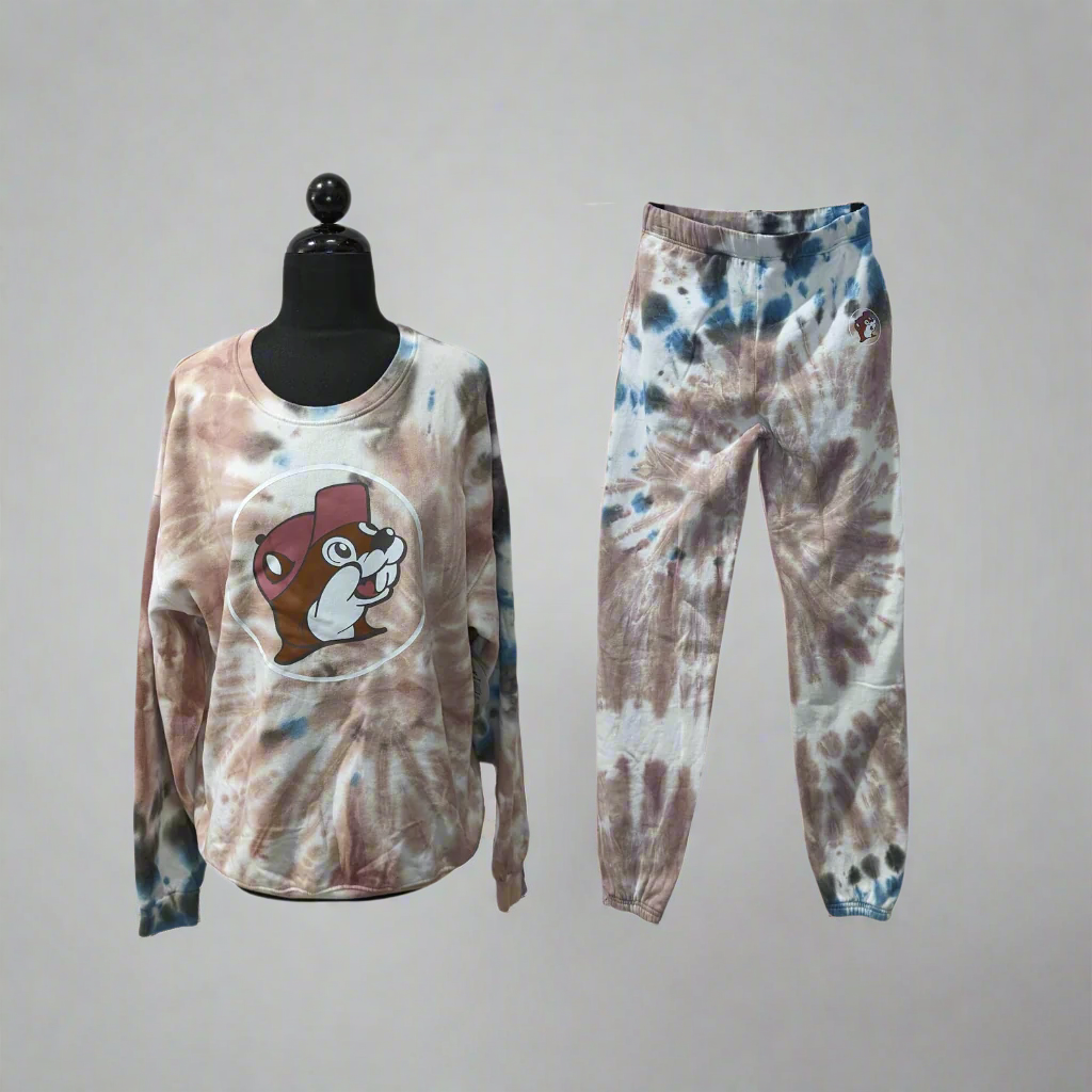 Tie dye sweat outfit set 2025
