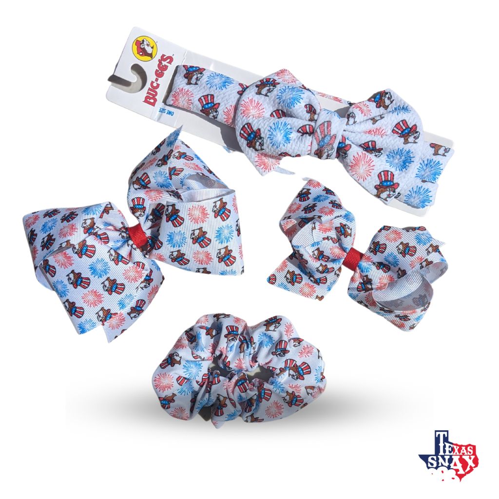 Buc-ee's 4th of July Hair Accessories