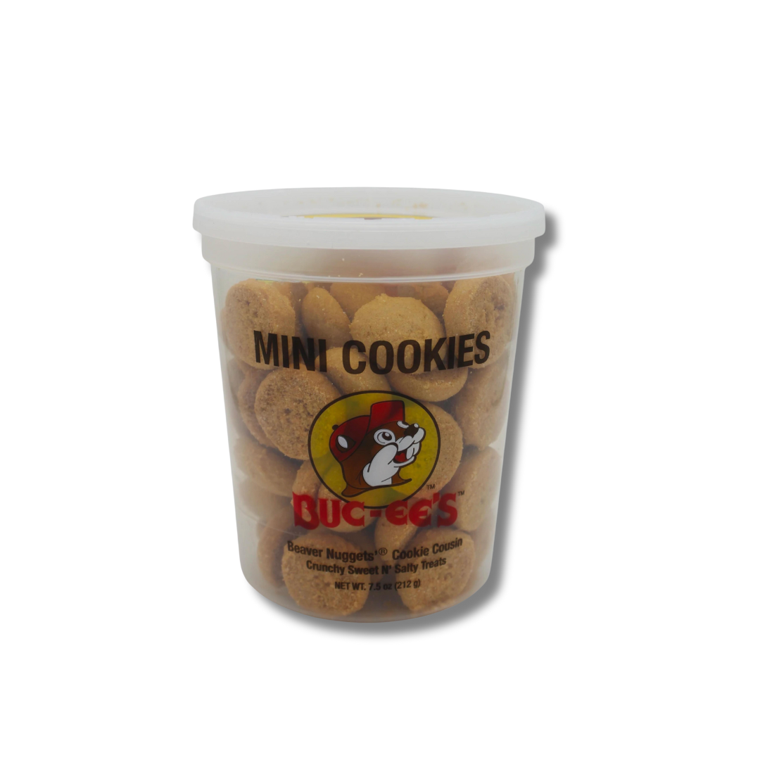 Buc-ee's Mini Cookies Tubs