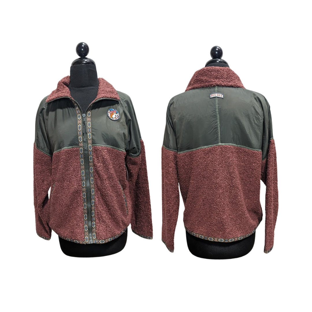 Buc-ee's Ladies Berber Jacket Colorblock