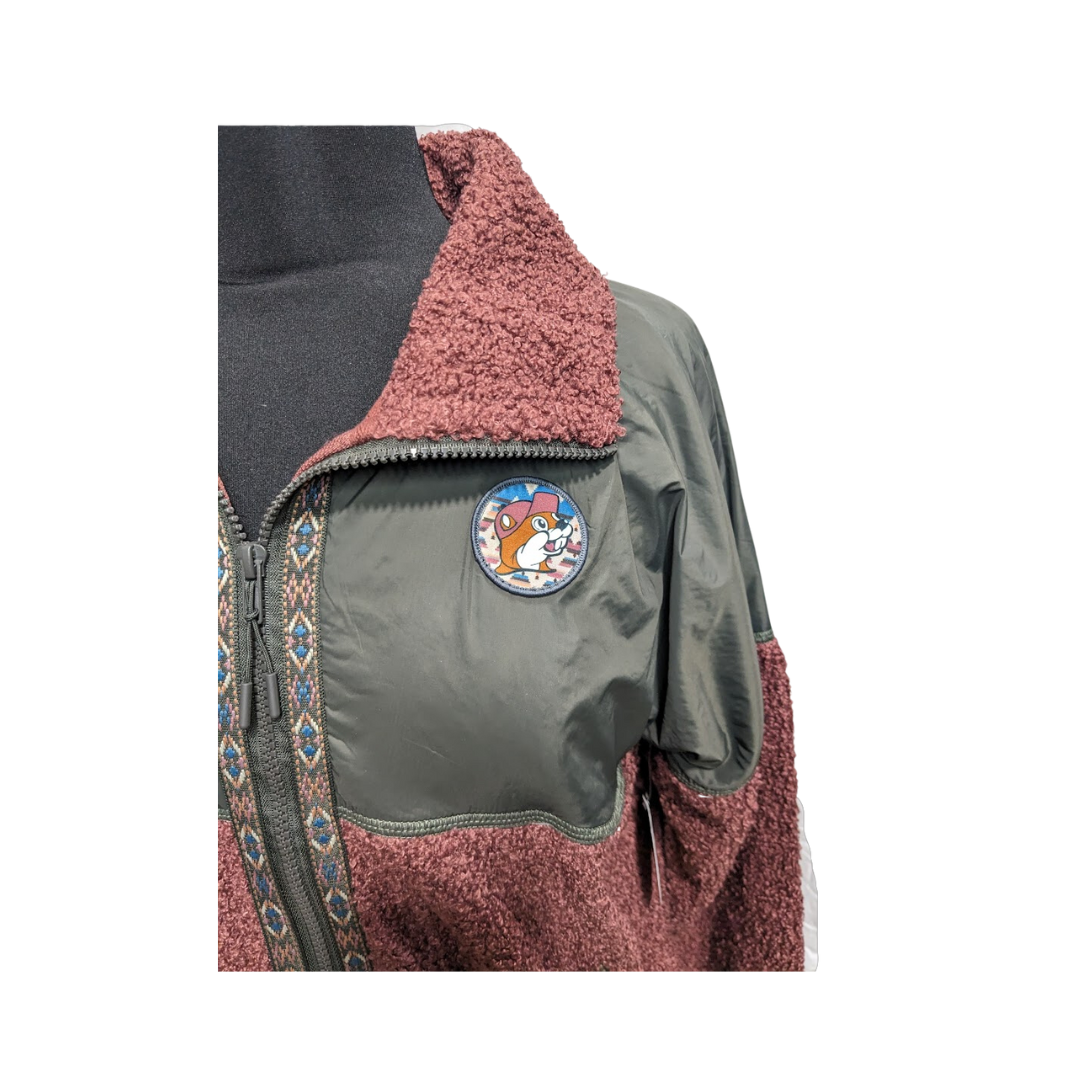 Buc-ee's Ladies Berber Jacket Colorblock