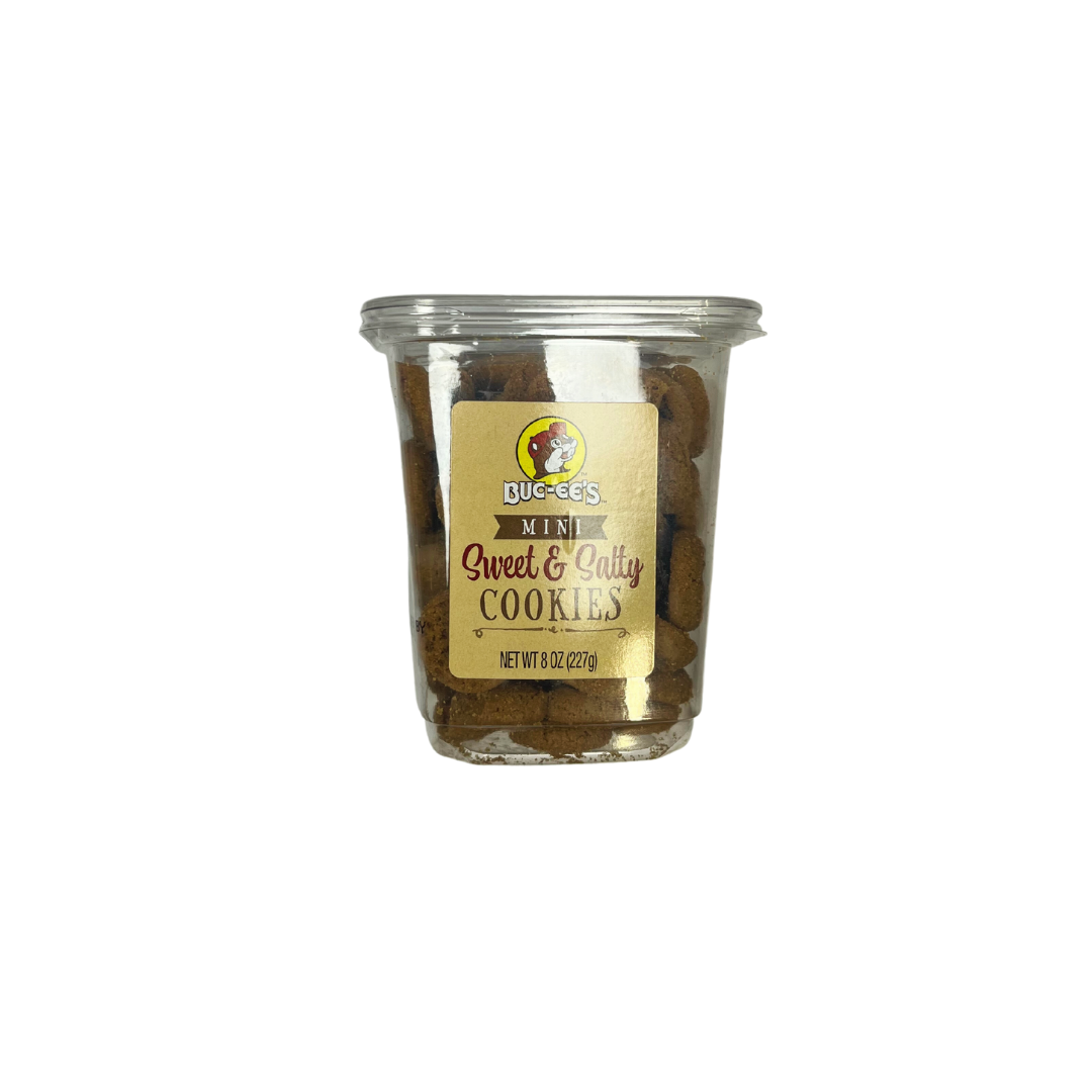 Buc-ee's Mini Cookies and Lemon Crisps Tubs