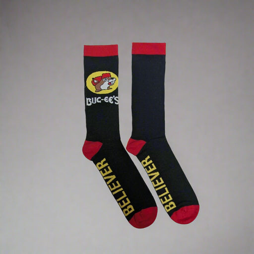 Buc-ee's Believer Crew Socks