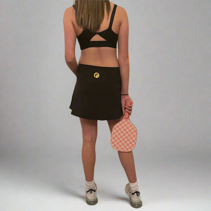 Buc-ee's Black Skort Back