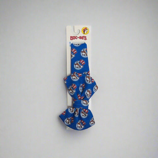 Buc-ee's Blue Patriotic Hair Band