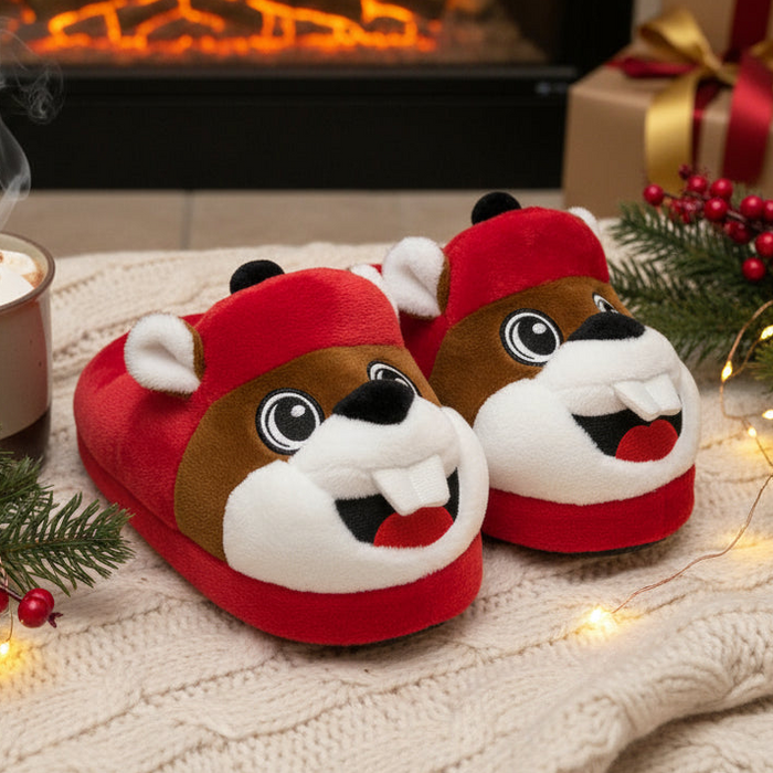 Buc-ee's Character Slippers