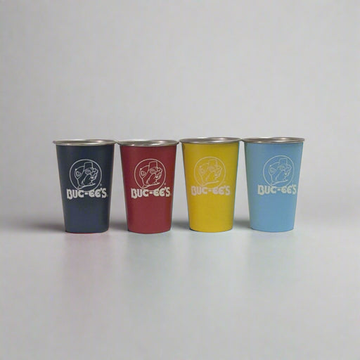 Buc-ee's Color-Change Metal Pint Set