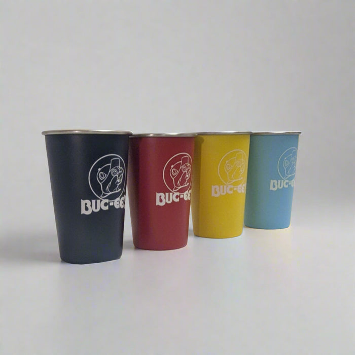 Buc-ee's Color Changing Metal Cups 4-pack