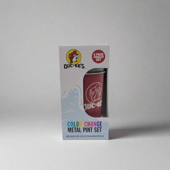 Buc-ee's Color Changing Metal Cups