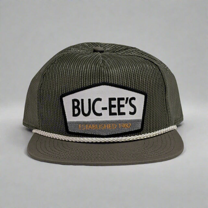 Buc-ee's Established 1982 Hat. Dark army green color.