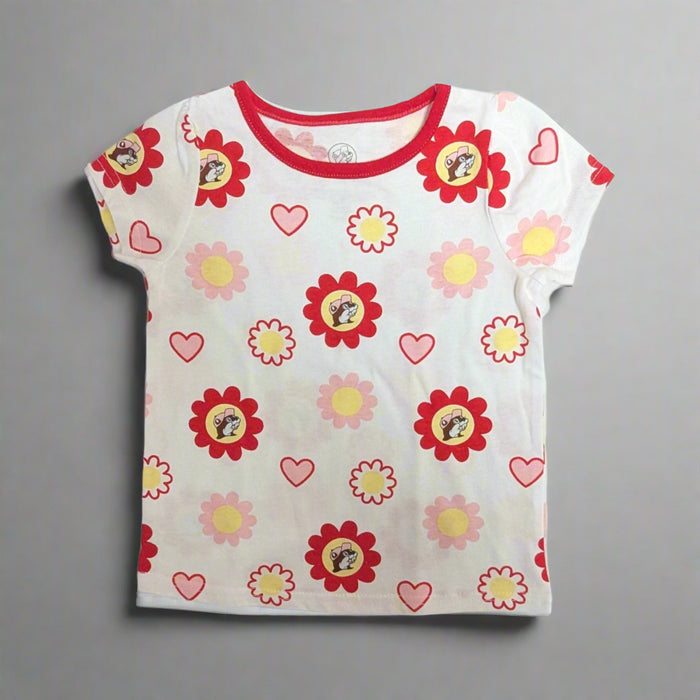 Buc-ee's FLoral Heart Shirt