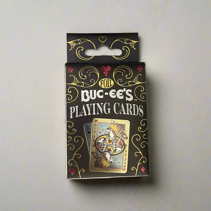 Buc-ee's Foil Playing Cards