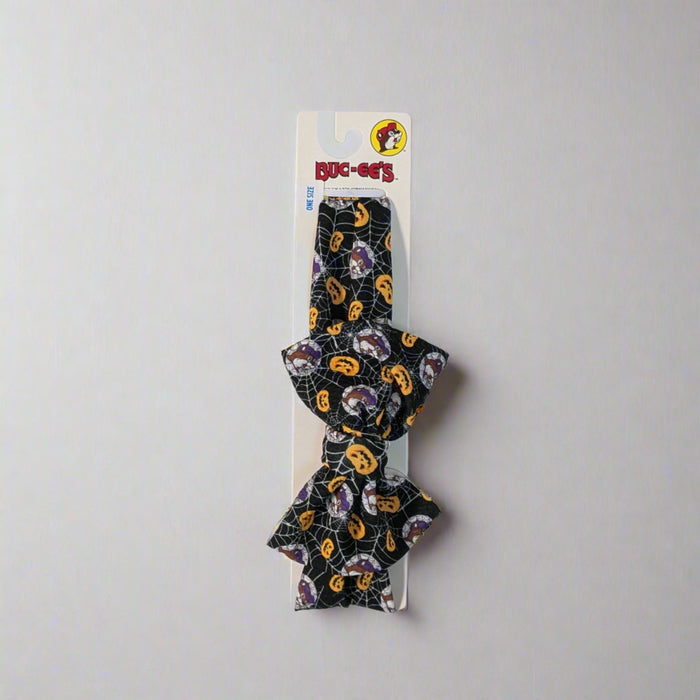 Buc-ee's Halloween Spiderweb Headband