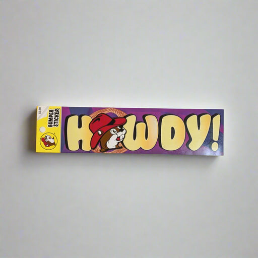 Buc-ee's Howdy Bumper Sticker