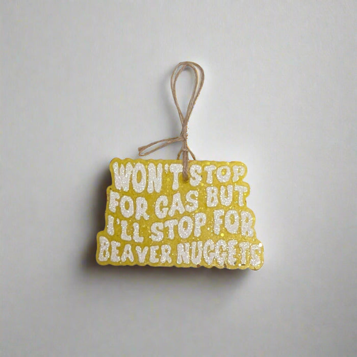 Buc-ee's "I'll Stop For Beaver Nuggets" Air Freshener