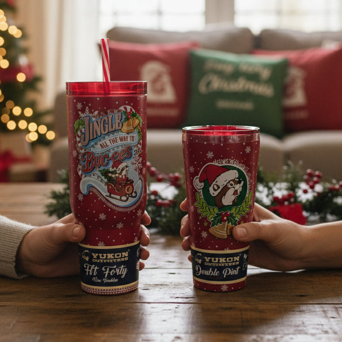 Buc-ee's Jingle All the Way Christmas Tumbler