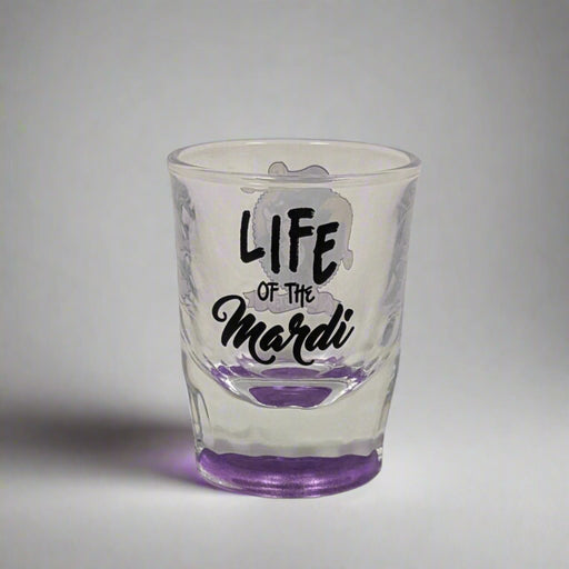 Buc-ee's Mardi Gras 2025 Shot Glass Back