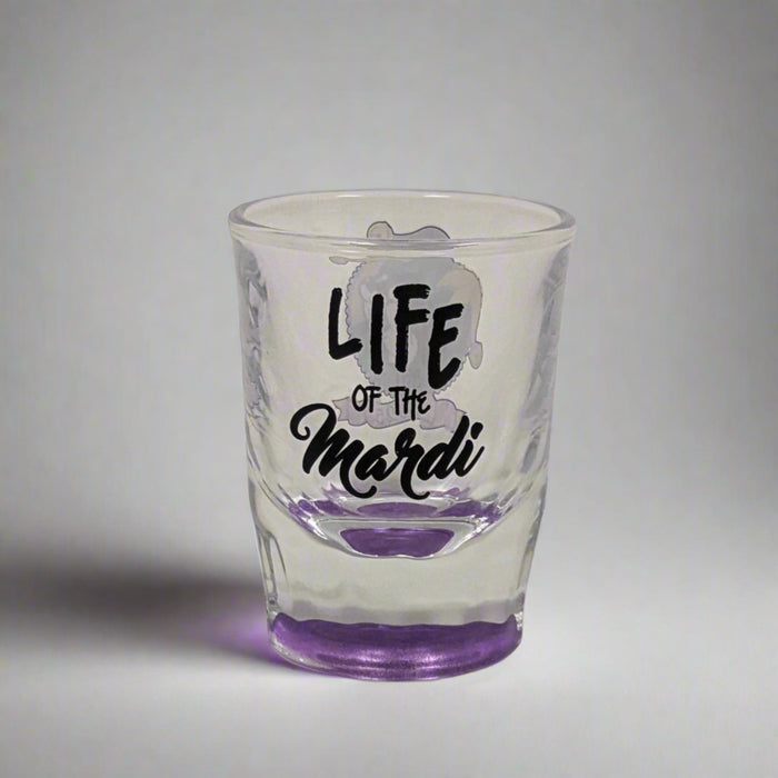 Buc-ee's Mardi Gras 2025 Shot Glass Back