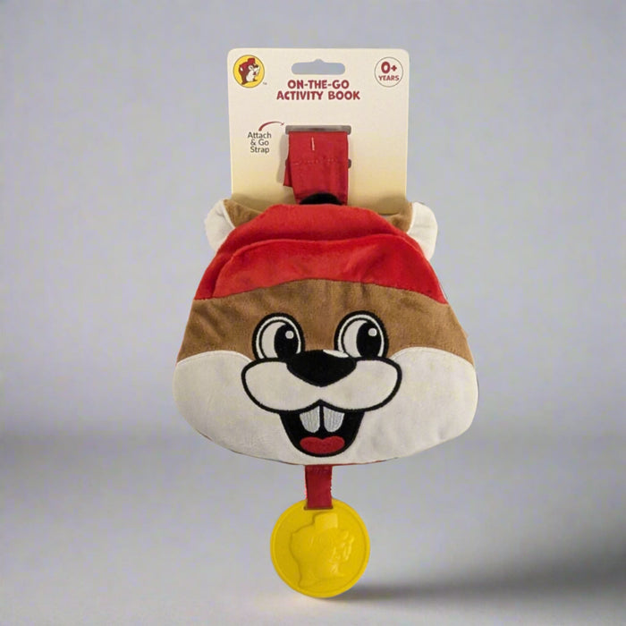 Buc-ee's On-The-Go Activity Book for infants.