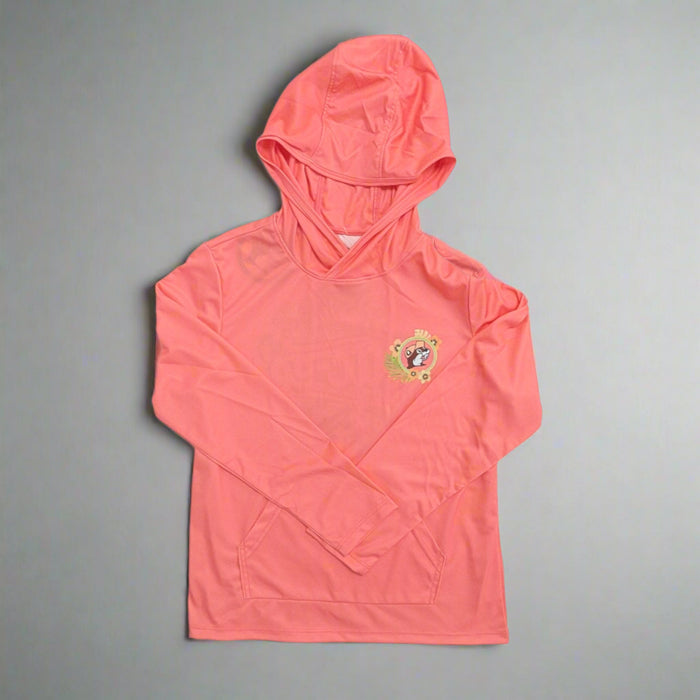 Buc-ee's Performance Coral Hoodie Shirt front