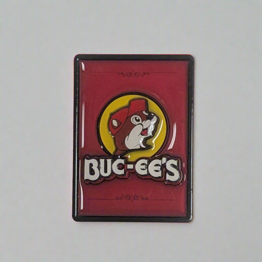 Buc-ee's Red Dual Level Epoxy Magnet