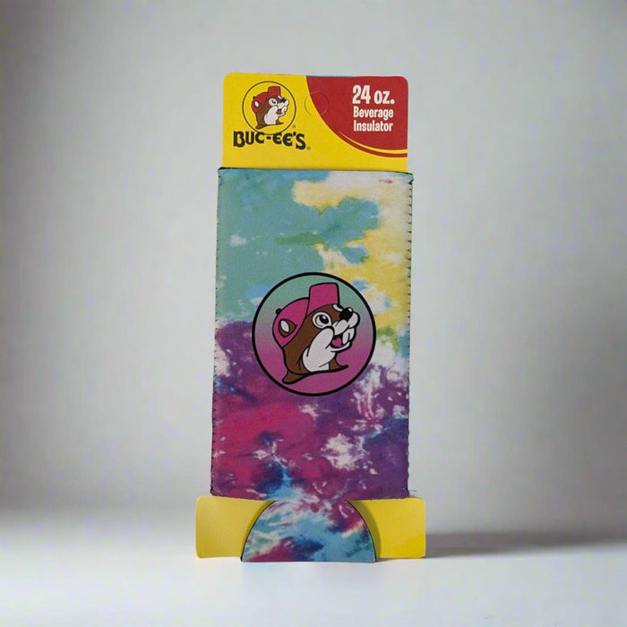 Buc-ee's Tie dye Koozie