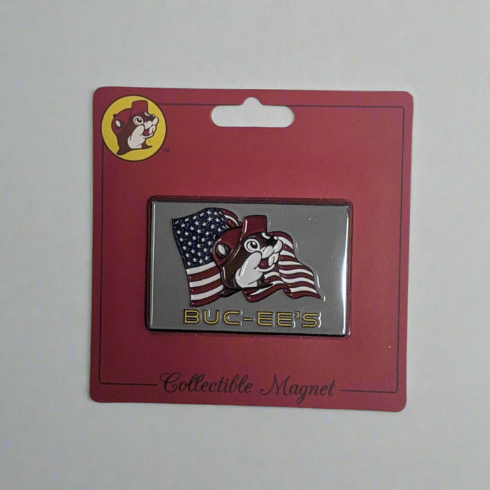 Buc-ee's USA Flag magnet