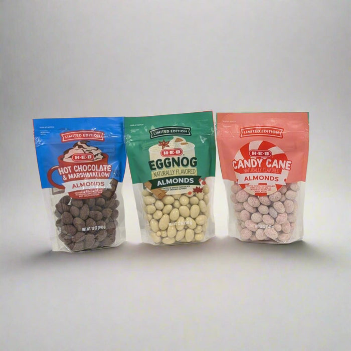H-E-B White Chocolate Almonds