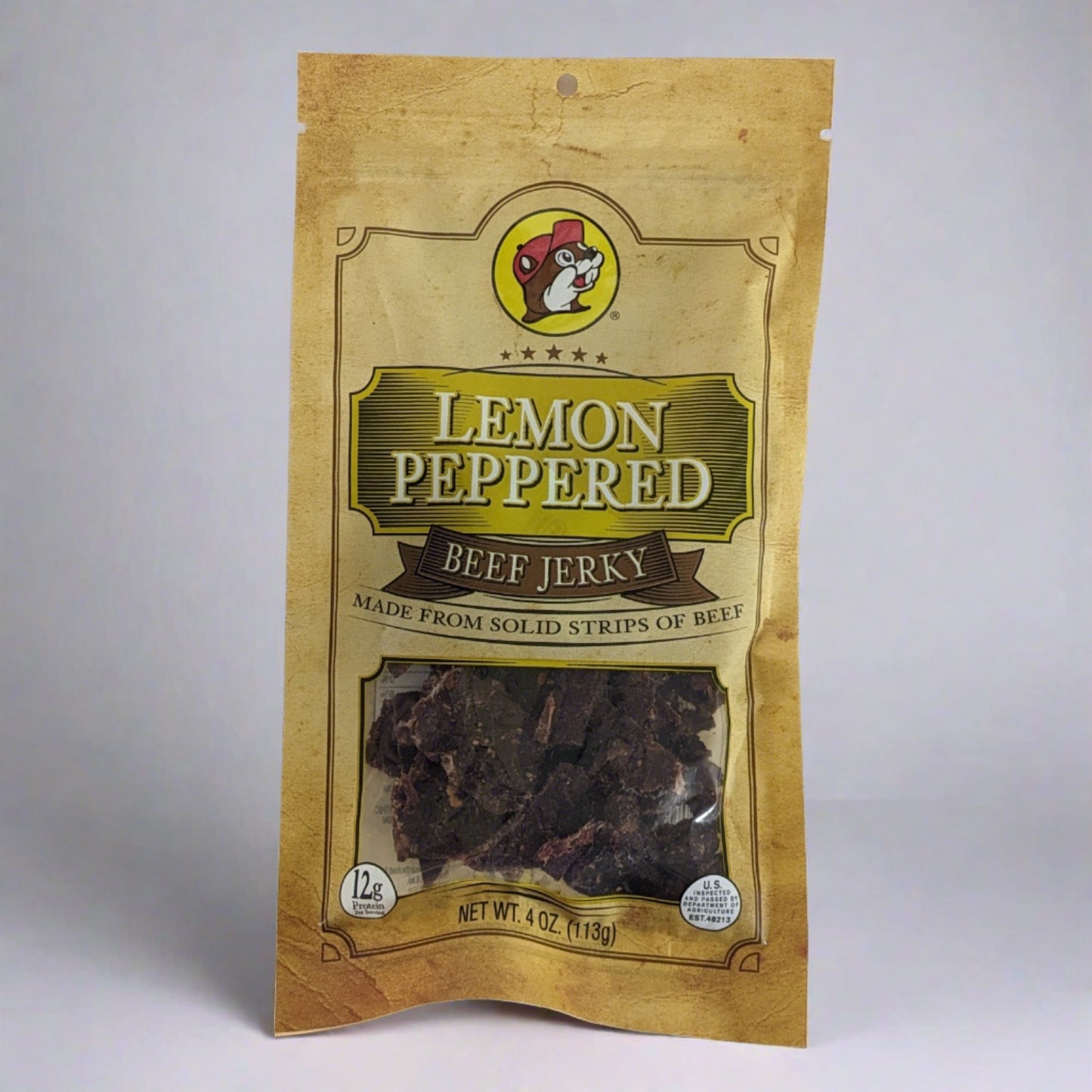 Buc-ee's Lemon Peppered Beef Jerky