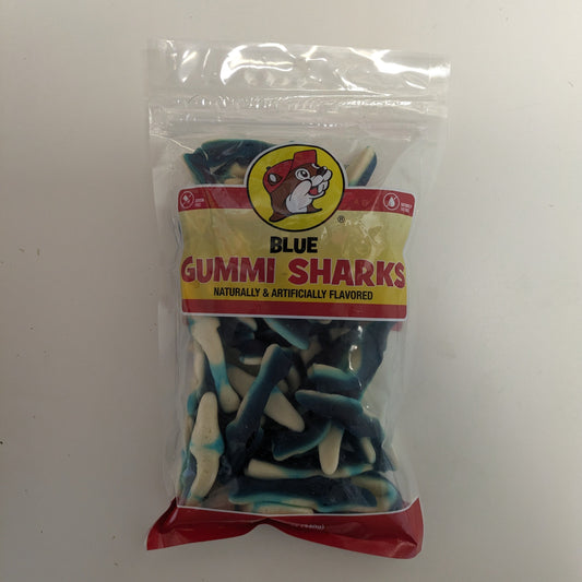 Buc-ee's Blue Gummi Sharks