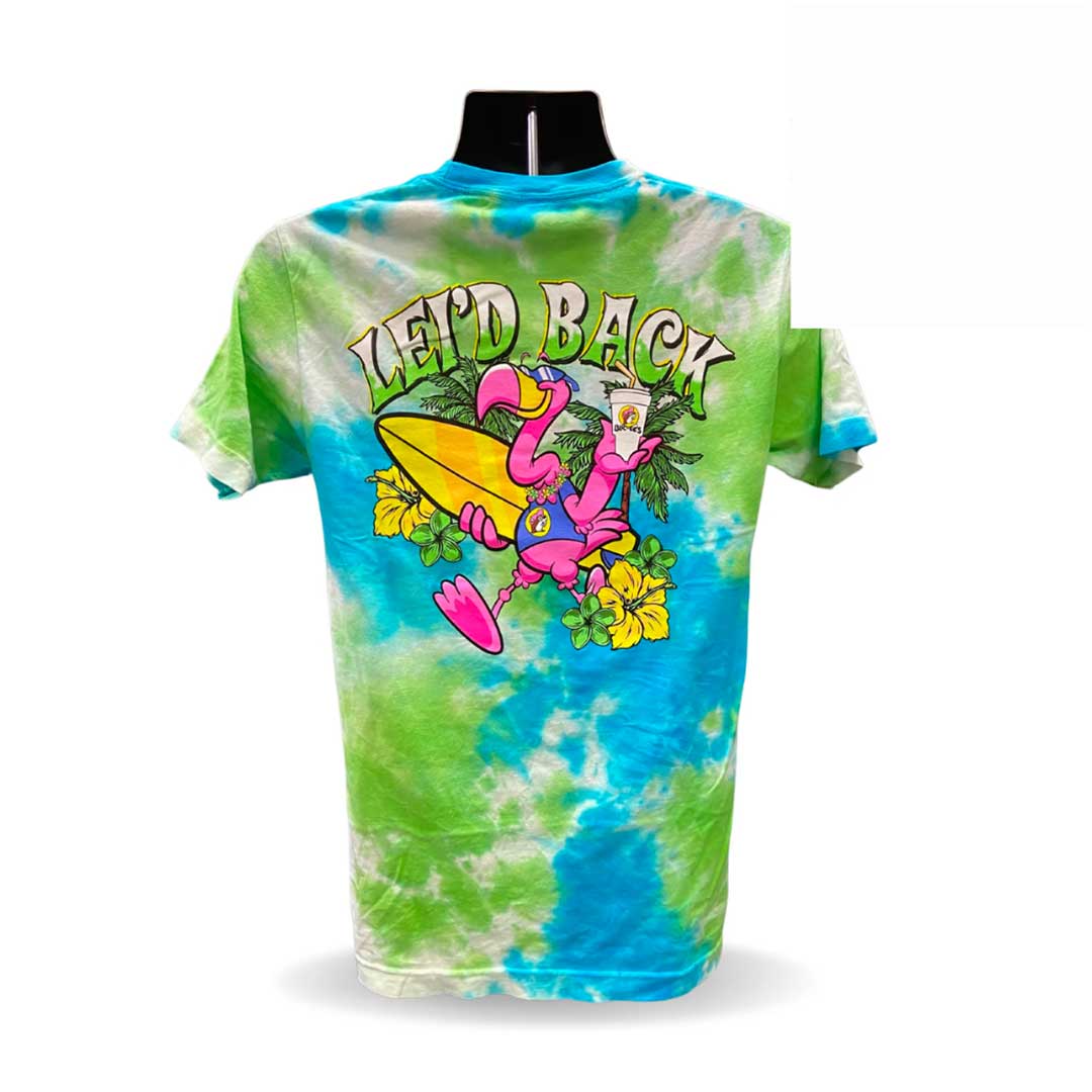 Buc-ee's Tie-Dye Lei'd Back Youth Shirt