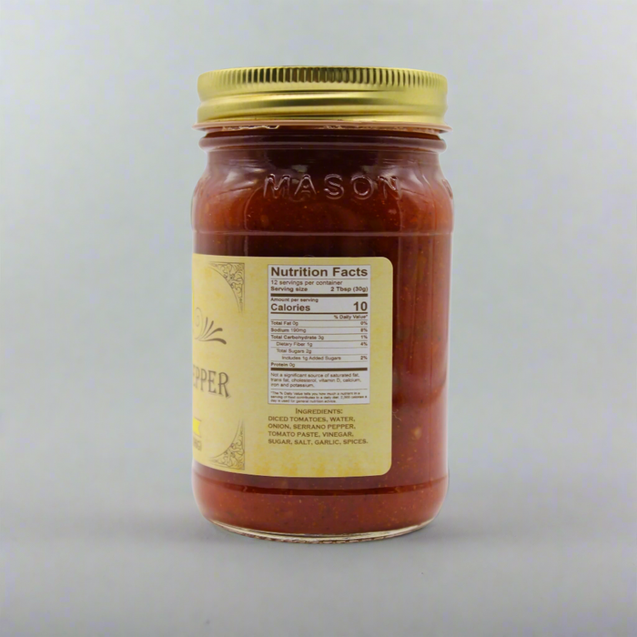 Buc-ee's Serrano Pepper Salsa - Medium