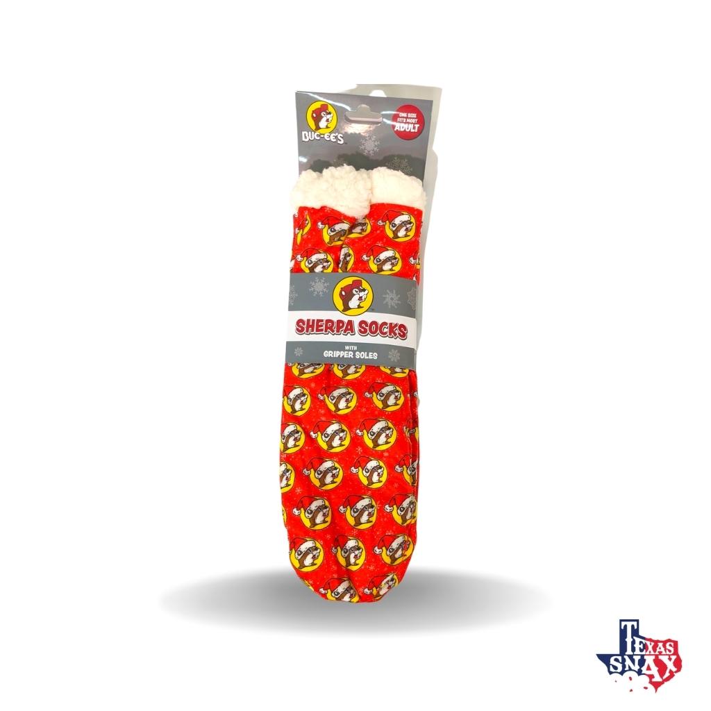 Authentic Buc-ee's Holiday Sherpa Socks | Available Here – Texas Snax authentic-buc-ee-s-holiday-sherpa-socks-available-here-texas-snax