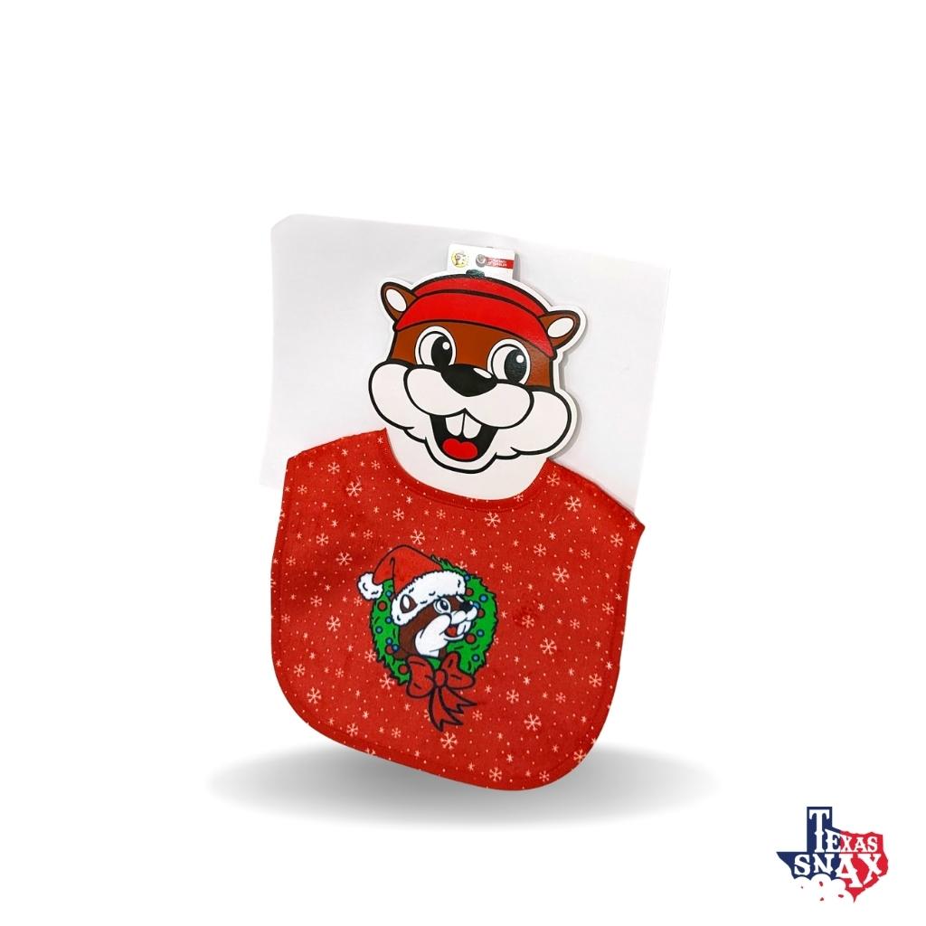 Buc-ee's Christmas Bib