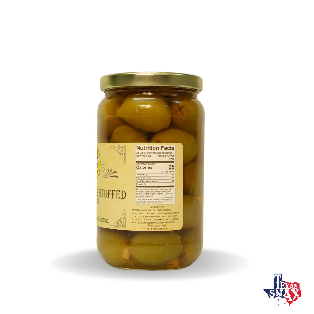 Buc-ee's Blue Cheese Stuffed Olives