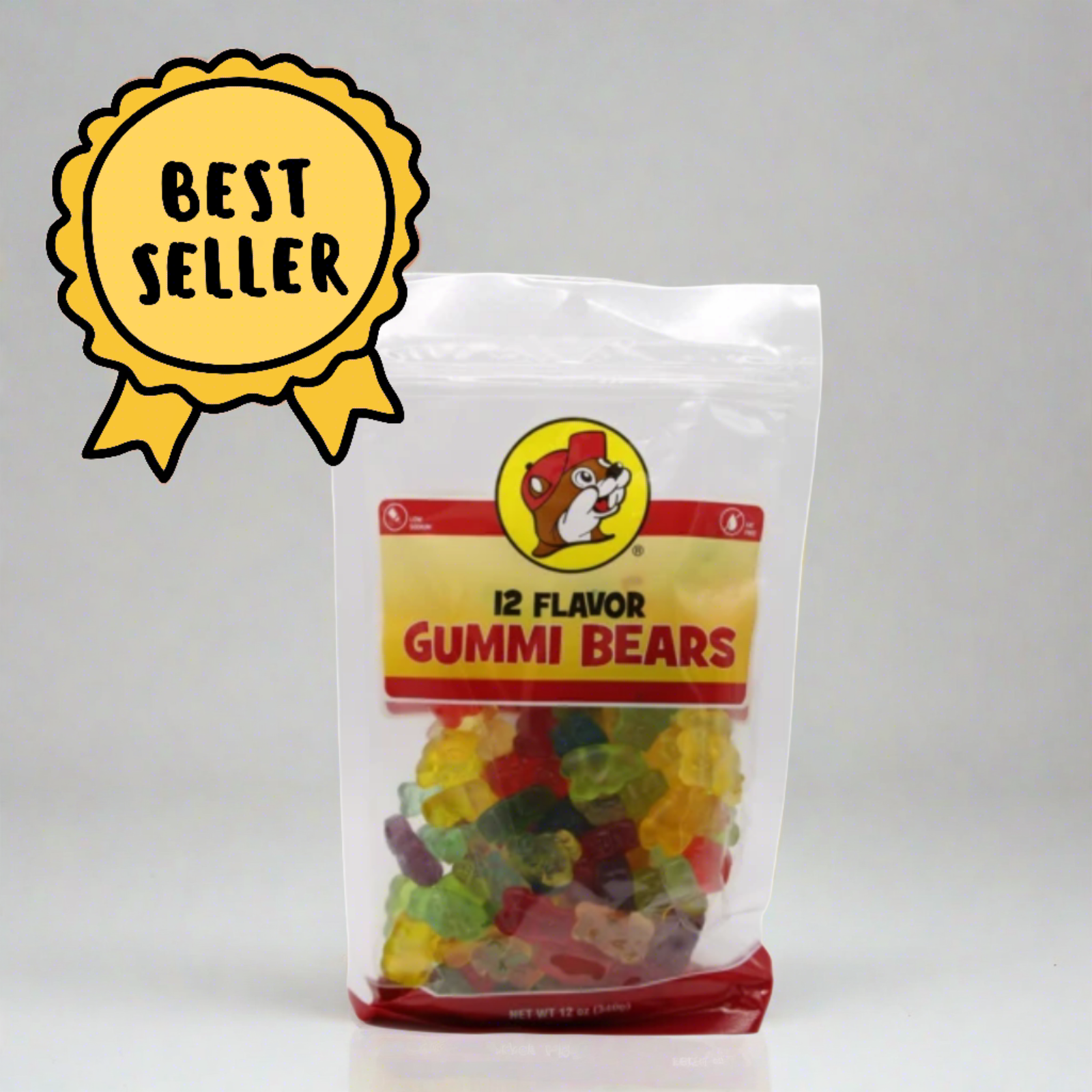 Authentic Buc-ee's 12 Flavor Gummi Bears