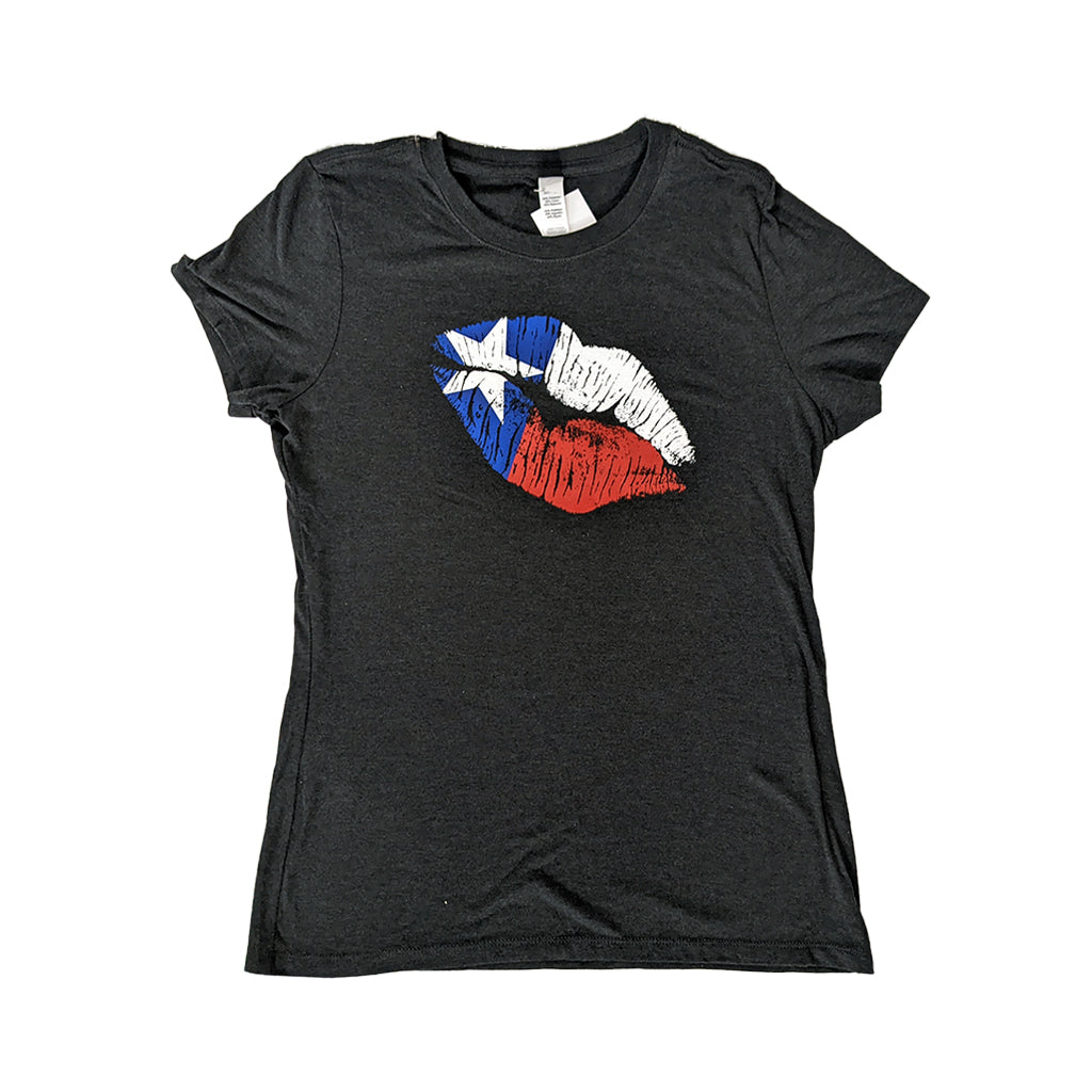 Texas Flag Lips