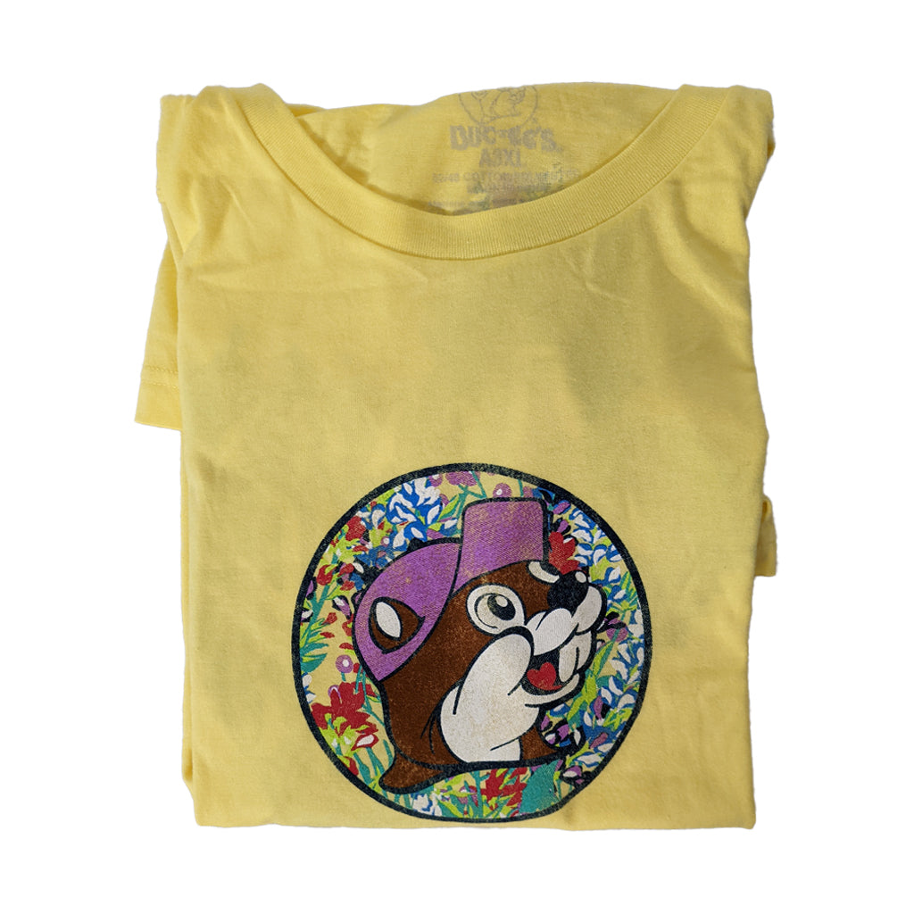 Buc-ee's Yellow Wildflower Shirt