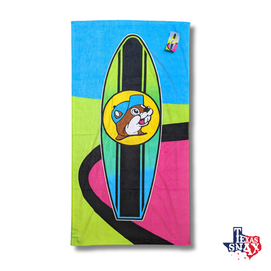 Buc-ee's Theme Beach Towels