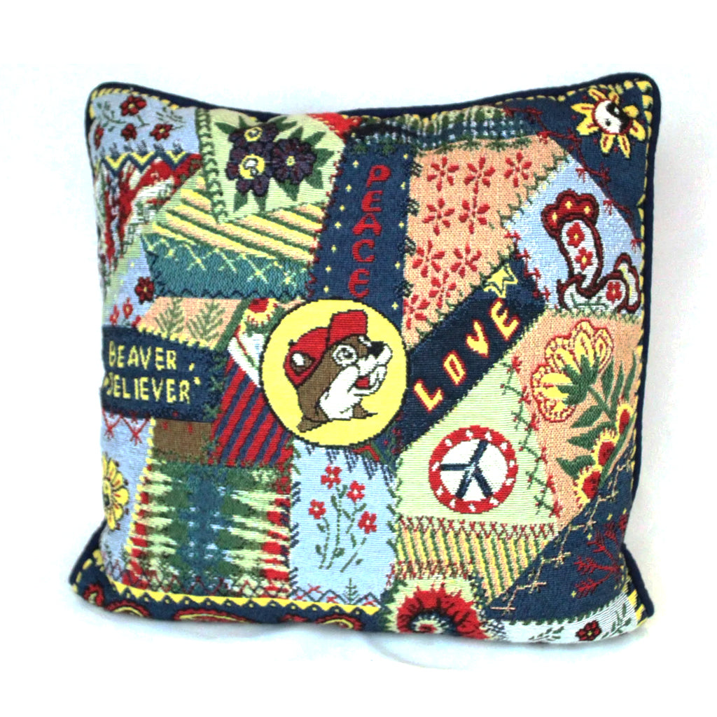 Multi-Color Tapestry Pillow