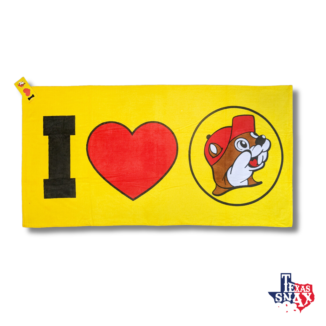 Buc-ee's Theme Beach Towels