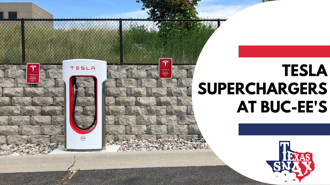 Tesla Superchargers at Buc-ee's