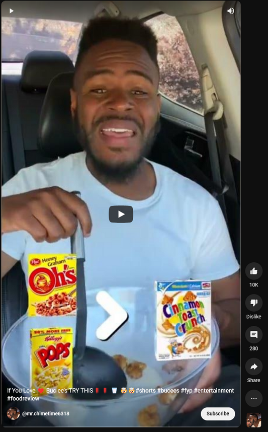 Buc-ee's Beaver Nuggets: "Easily one of the best milk cereal combinations"