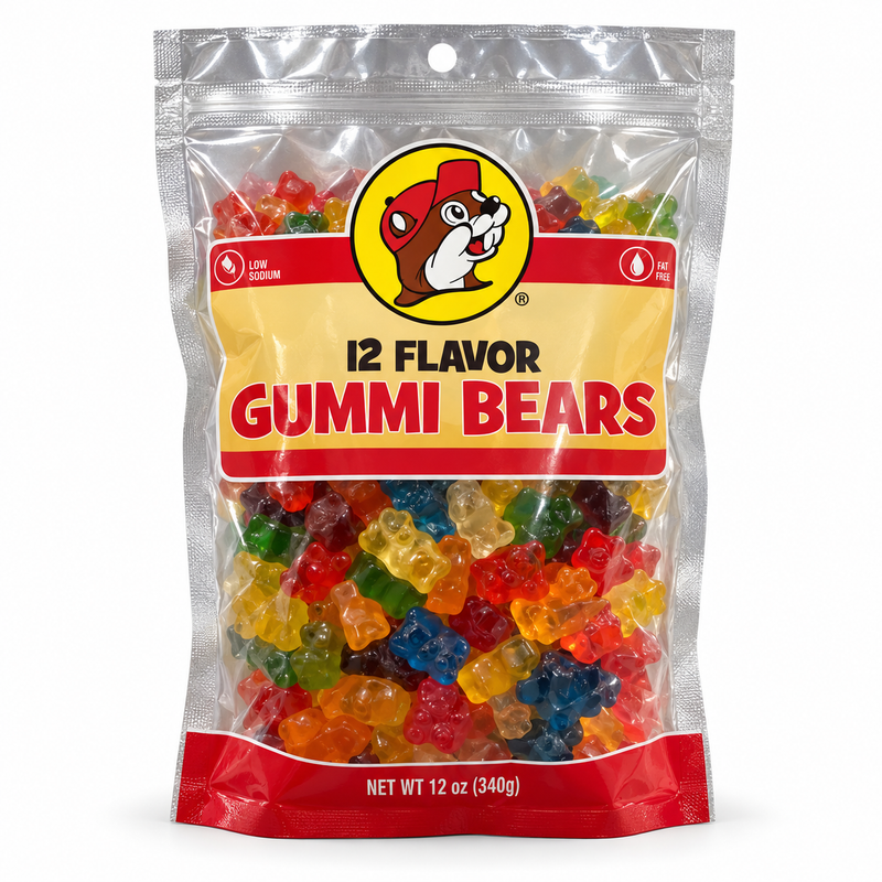 Buc-ee's 12 Flavor Gummi Bears