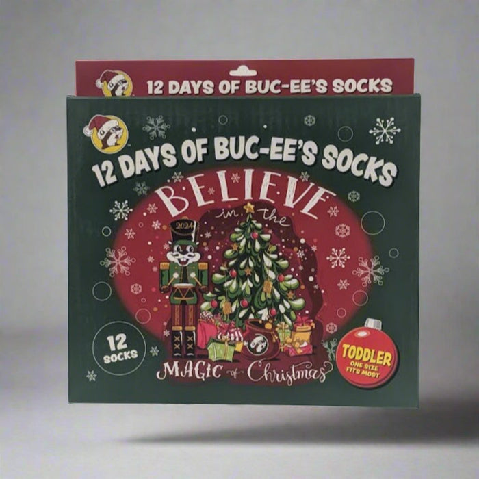 Buc-ee's 12 Days of Christmas Socks