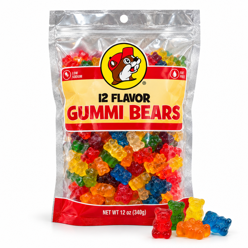 Buc-ee's 12 Flavor Gummi Bears