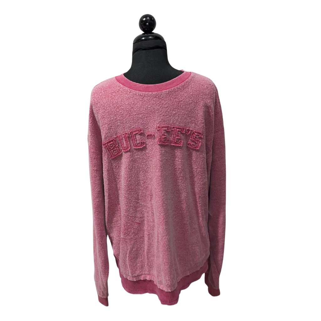Buc-ee's Red/Pink Sweatshirt