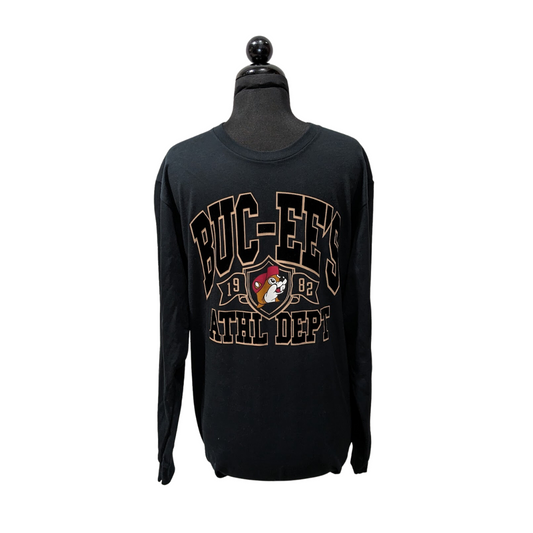 Buc-ee's Gray Athletic Department Long Sleeved Shirt