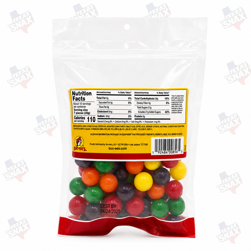 Buc-ee's Assorted Fruit Sours